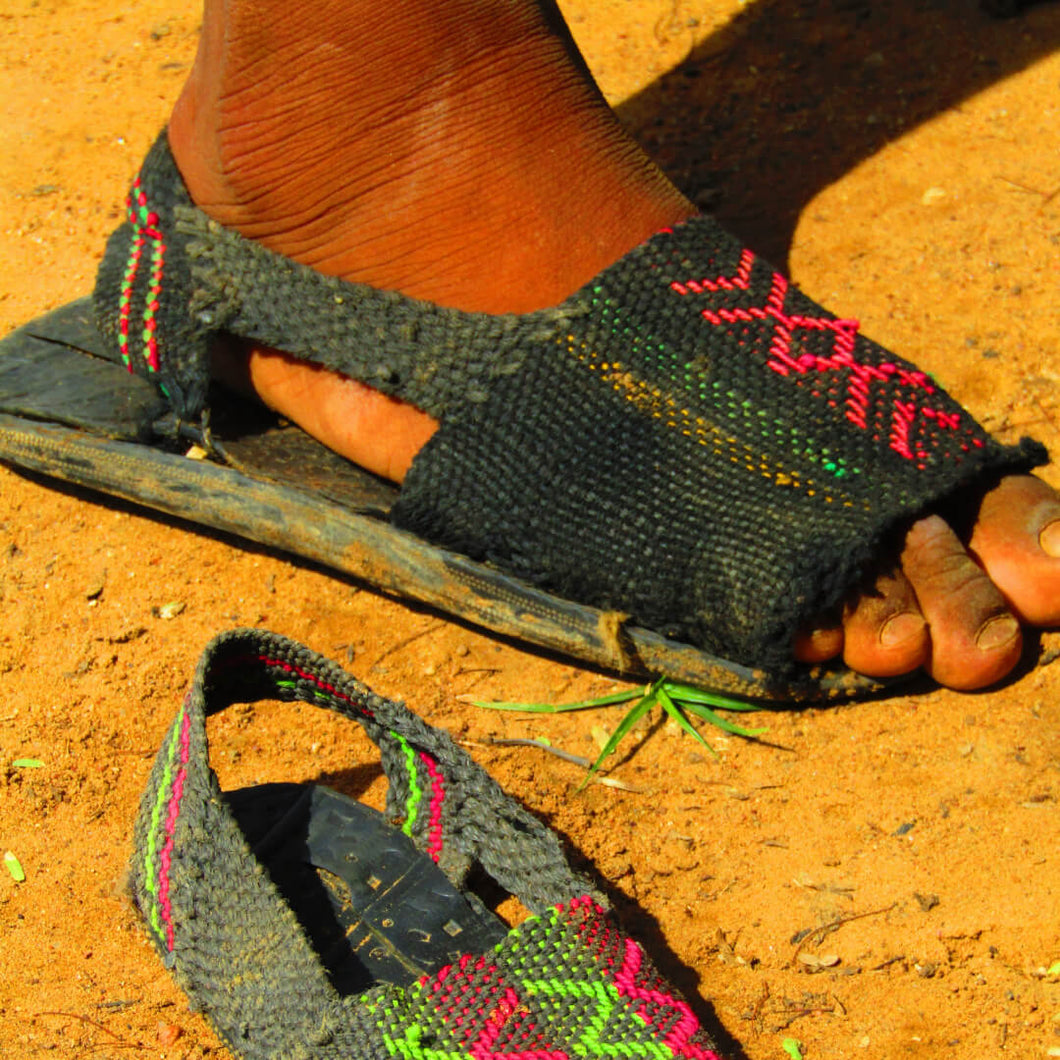 Guaireña (Wayuu shoe) Framed Photo