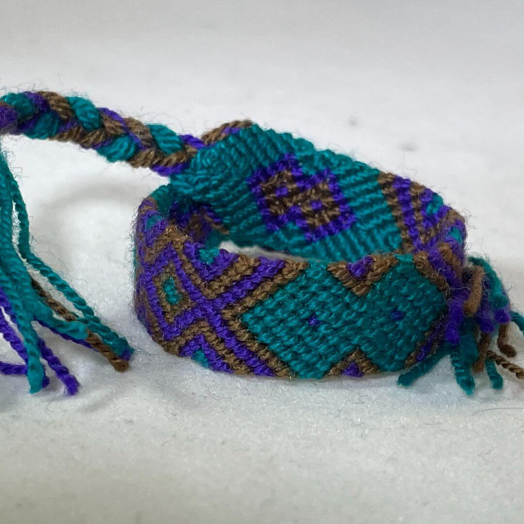 Purple Green Sea Bracelet